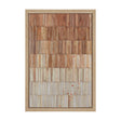 Terracotta Wall II by Flora Kouta Hand-Embellished Textured Framed Canvas Artwork by Mercana at Eve Furniture