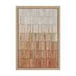 Terracotta Wall III by Flora Kouta Hand-Embellished Textured Framed Canvas Artwork by Mercana at Eve Furniture