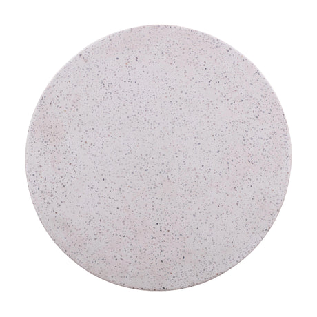 Terrazzo Light Speckled Side Table by TOV Furniture at Eve Furniture