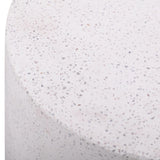 Terrazzo Light Speckled Side Table by TOV Furniture at Eve Furniture