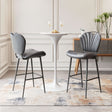 Terrence Barstool Vintage Gray by Zuomod at Eve Furniture