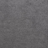 Tesoro Grey and Black Upholstered Round Lift Top Storage Ottoman by Coaster at Eve Furniture