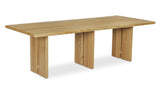 Tessa Dining Table Natural by Moe's Home at Eve Furniture