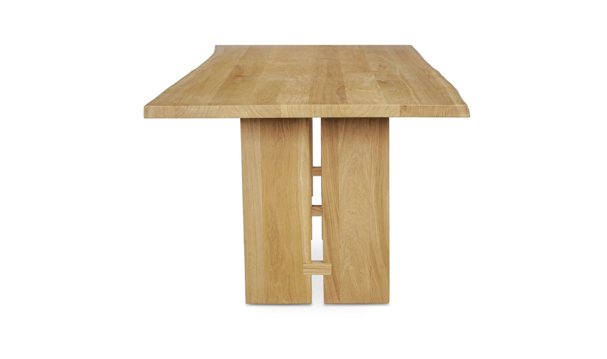 Tessa Dining Table Natural by Moe's Home at Eve Furniture