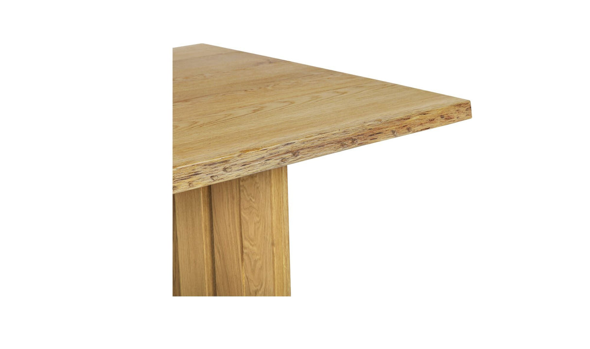 Tessa Dining Table Natural by Moe's Home at Eve Furniture