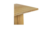 Tessa Dining Table Natural by Moe's Home at Eve Furniture