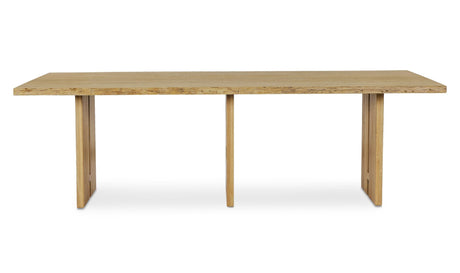 Tessa Dining Table Natural by Moe's Home at Eve Furniture