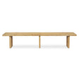 Tessa Natural Dining Bench by MOES at Eve Furniture