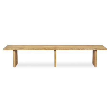 Tessa Natural Dining Bench by MOES at Eve Furniture