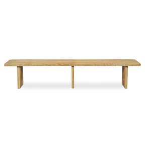 Tessa Natural Dining Bench by Moe's Home at Eve Furniture