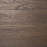 Teva Dark Brown Wood Rectangular Dining Table by Mercana at Eve Furniture