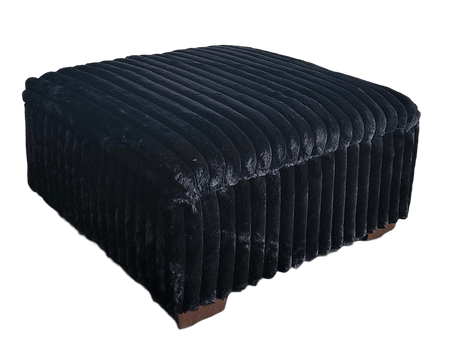 Texan Black 4-Piece Right Arm Facing (RAF) Sectional by New Era Innovations at Eve Furniture