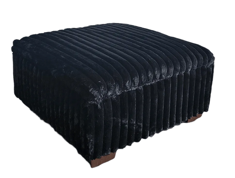 Texan Black 4-Piece Right Arm Facing (RAF) Sectional by New Era Innovations at Eve Furniture