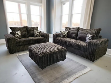 Texan Brown Oversized Living Room Set by New Era Innovations at Eve Furniture
