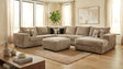 Texan Mocha 4-Piece Right Arm Facing (RAF) Sectional by New Era Innovations at Eve Furniture