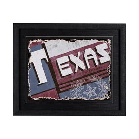 Texas by Alarm a Framed Art Print by Mercana at Eve Furniture