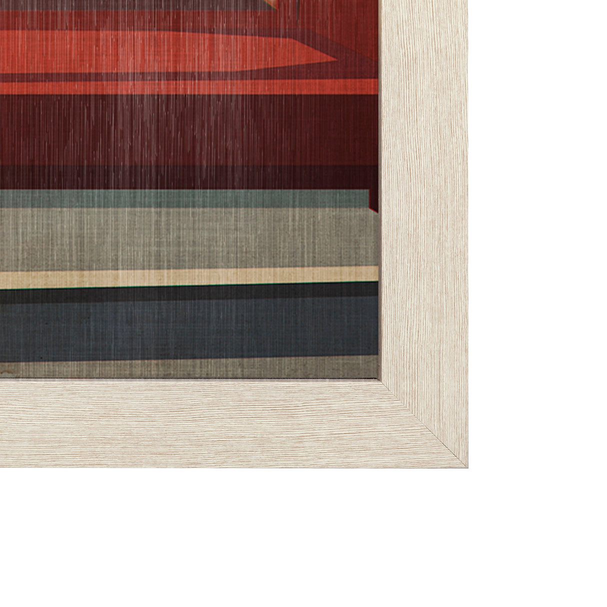 Texas Go USA (L) by Mercana Studio a Hand Embellished Decograph Framed Art Print by Mercana at Eve Furniture