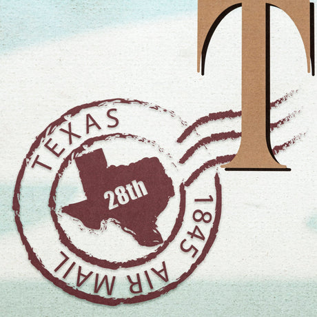Texas Go USA (XL) by Mercana Studio a Hand Embellished Decograph Framed Art Print under Glass by Mercana at Eve Furniture