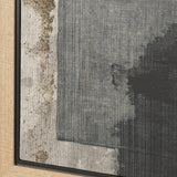 Textural Echo - Ash by Kristine Hegre Hand-Embellished Textured Framed Canvas Artwork by Mercana at Eve Furniture