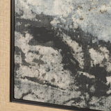 Textural Echo - Erosion by Kristine Hegre Hand-Embellished Textured Framed Canvas Artwork by Mercana at Eve Furniture