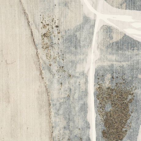 Textural Echo - Erosion by Kristine Hegre Hand-Embellished Textured Framed Canvas Artwork by Mercana at Eve Furniture