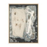 Textural Echo - Erosion by Kristine Hegre Hand-Embellished Textured Framed Canvas Artwork by Mercana at Eve Furniture