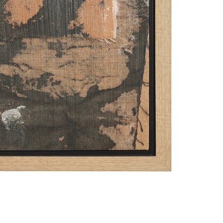 Textural Echo - Fragment by Kristine Hegre Hand-Embellished Textured Framed Canvas Artwork by Mercana at Eve Furniture
