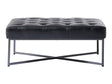 Thad Black Ottoman by MOES at Eve Furniture