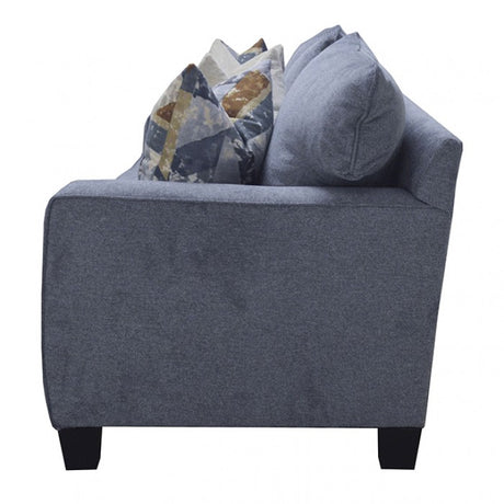 Thame Blue Sofa by Furniture of America at Eve Furniture