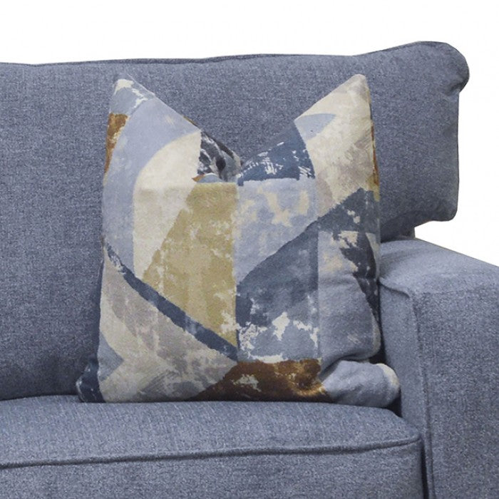 Thame Blue Sofa by Furniture of America at Eve Furniture