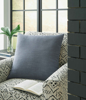 Thaneville Blue Pillow by Ashley at Eve Furniture