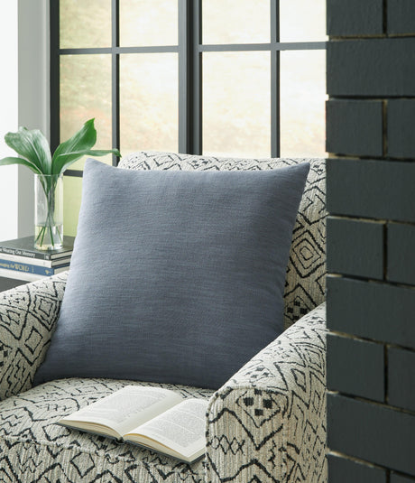 Thaneville Blue Pillow (Set of 4) by Ashley at Eve Furniture