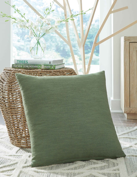 Thaneville Green Pillow by Ashley at Eve Furniture