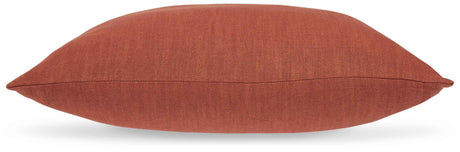 Thaneville Rust Pillow by Ashley at Eve Furniture