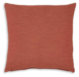 Thaneville Rust Pillow by Ashley at Eve Furniture