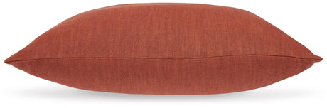 Thaneville Rust Pillow (Set of 4) by Ashley at Eve Furniture
