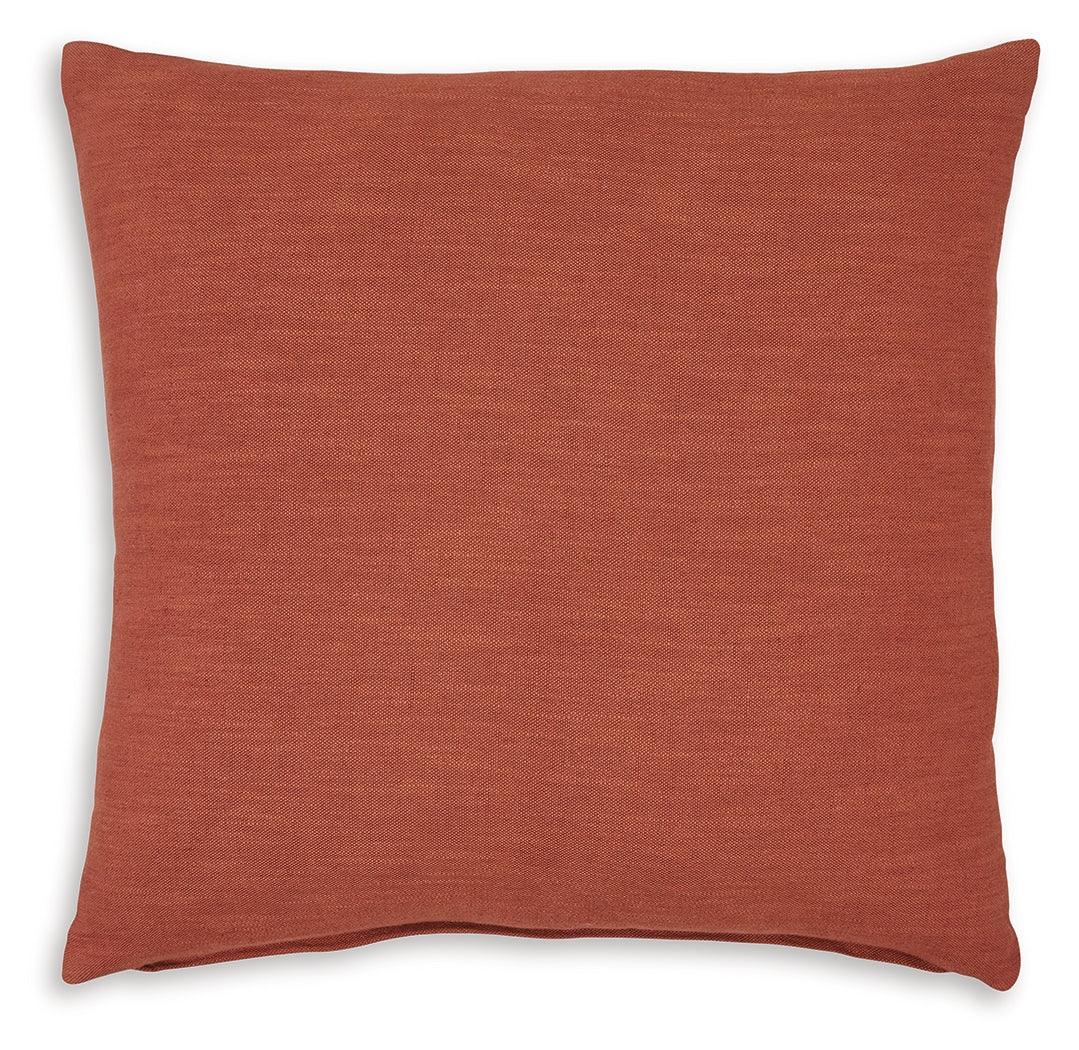 Thaneville Rust Pillow (Set of 4) by Ashley at Eve Furniture