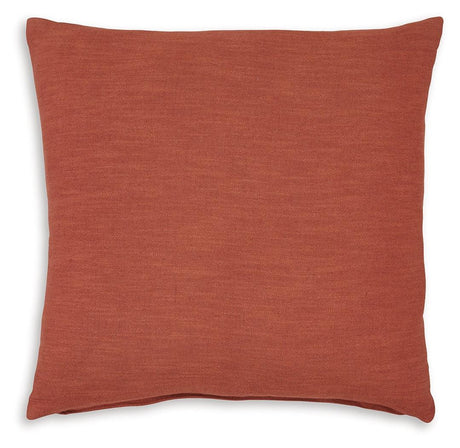 Thaneville Rust Pillow (Set of 4) by Ashley at Eve Furniture