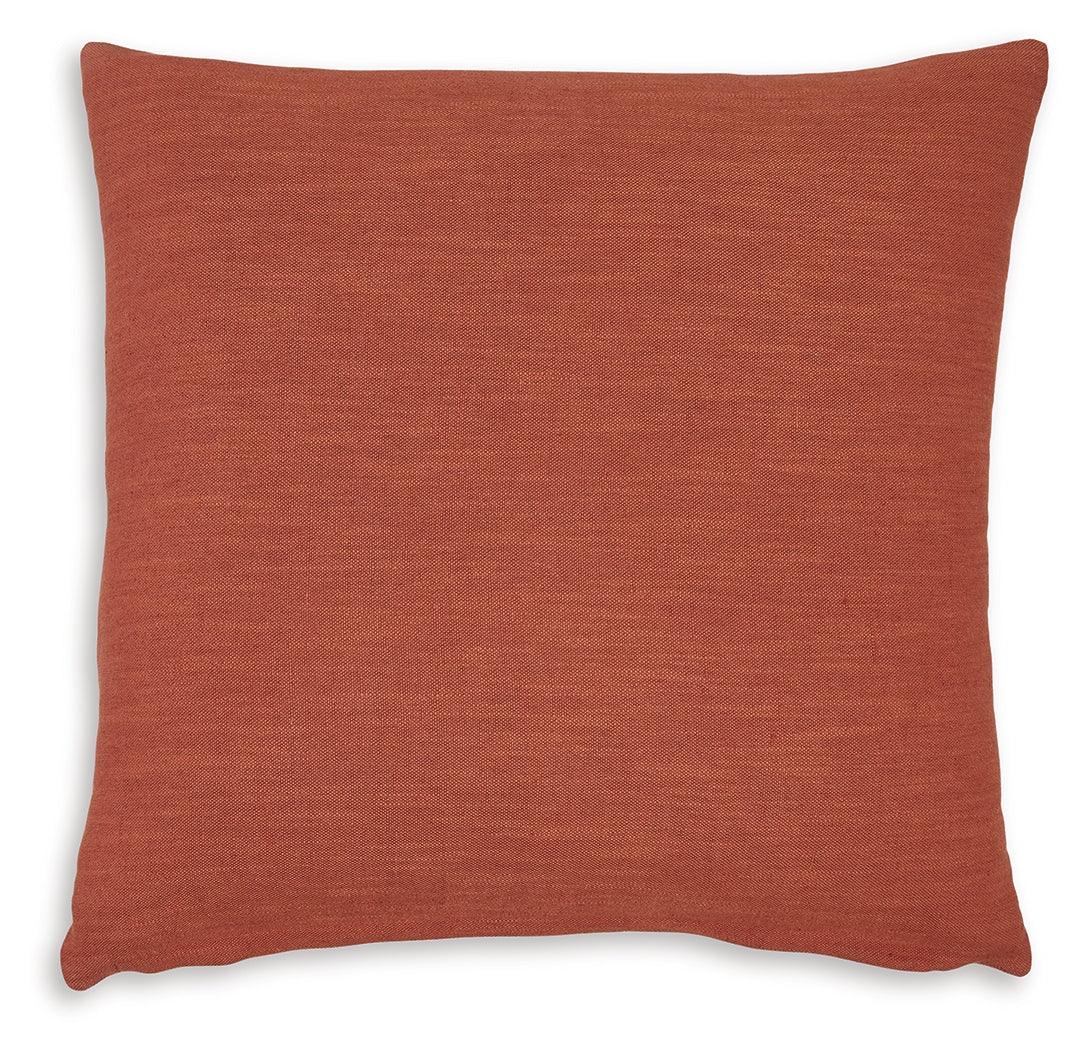 Thaneville Rust Pillow (Set of 4) by Ashley at Eve Furniture