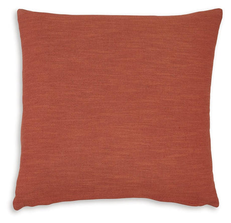 Thaneville Rust Pillow (Set of 4) by Ashley at Eve Furniture