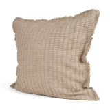 Thatch Square Sand Decorative Pillow Cover by Mercana at Eve Furniture