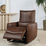 Thaya Antique Brown Power Recliner Chair by Classic Home at Eve Furniture