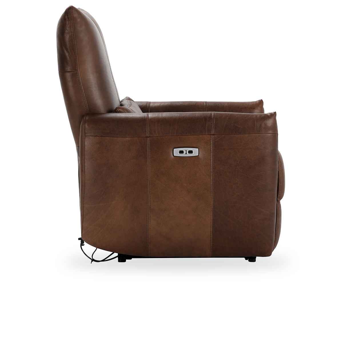 Thaya Antique Brown Power Recliner Chair by Classic Home at Eve Furniture