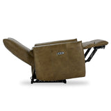 Thaya Earth Brown Power Recliner Chair by Classic Home at Eve Furniture