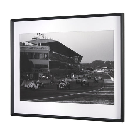 The Approach by Ben Wood a Hand Embellished Framed Photo Art Print Matted under Glass by Mercana at Eve Furniture