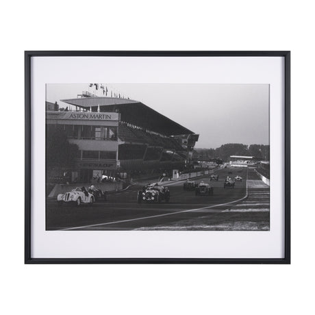 The Approach by Ben Wood a Hand Embellished Framed Photo Art Print Matted under Glass by Mercana at Eve Furniture