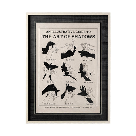 The Art of Shadows X by Mercana Studio Hand Embellished Textured Framed Art Print Matted under Glass by Mercana at Eve Furniture