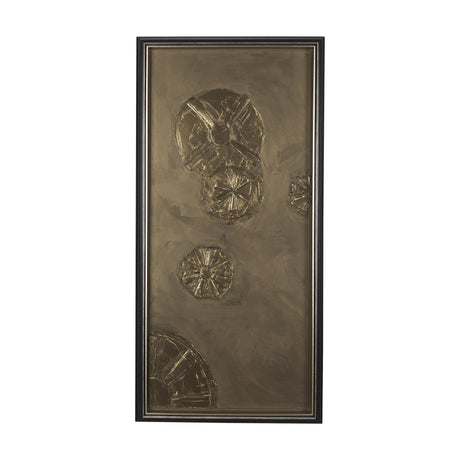 The Bronze Spark III by Studio M a handmade Original Framed Artwork under Glass by Mercana at Eve Furniture