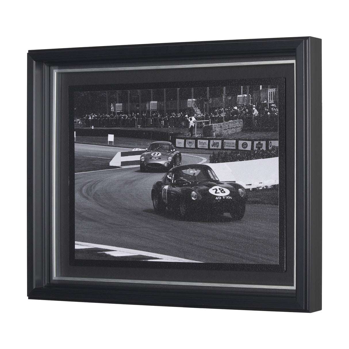 The Curve by Ben Wood a Hand Embellished Framed Photo Art Print Matted under Glass by Mercana at Eve Furniture