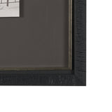 The Farm by Deborah Revell Hand Embelished Textured Framed Art Print Matted under Glass by Mercana at Eve Furniture
